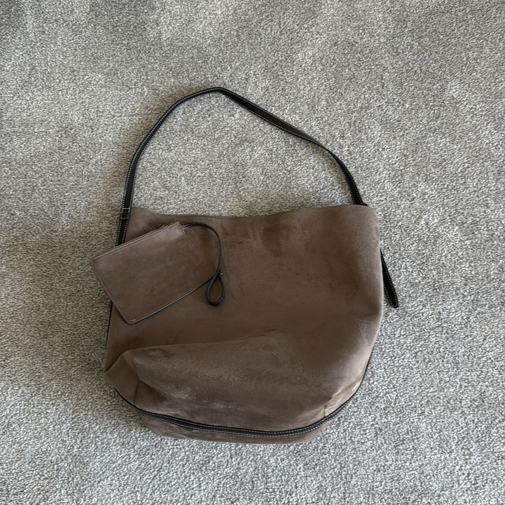Gap suede tote